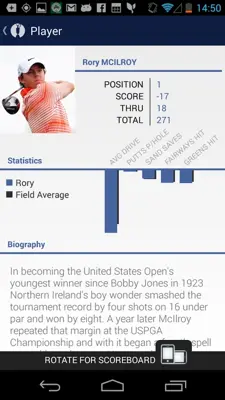 TheOpen android App screenshot 1