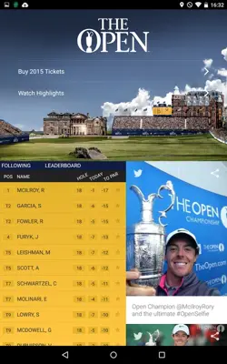 TheOpen android App screenshot 6